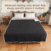 Electric Heated Blanket Throw 50"X60" - Dark Gray, ETL Certified