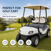 Golf Cart Seat Cover Towel Blanket, Warm Soft Plush 2-4 Passenger