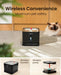 Cordless Cat Water Fountain, 3L/100Oz Stainless Steel Tray