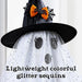 2Pcs Halloween Decorations Indoor,Ghost Decor with String Lights Remote Control,Halloween Party Decorations,Spooky Ghost Light for Home Table Room Kitchen Office