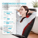 Back Massager with Heat, Vibration Massage Seat Cushion for Chair