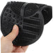 Silicone Makeup Brush Cleaner Mat for Foundation Brushes Black