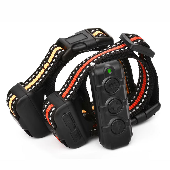 Rechargeable Anti-Bark Dog Training Collar, Waterproof, Remote Control, Pet Product, Puppy, Small Dog, 400M