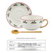 Ins Christmas Ceramic Cup Dish Kitchen Gadgets