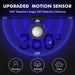 2 in 1 Solar Outdoor Motion Sensor Lighting LED Light Lawn Lamp Wall Dual Purpose Lights Waterproof for Garden Porch Courtyard