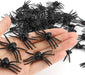 Halloween Fake Plastic Spiders, Halloween Spiders, Halloween Decorations Spiders, Small Realistic Spiders Black Fake Spiders, Halloween Small Spiders Prank Props, Halloween Joking Spiders Web Decor