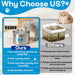 12+12 Pcs Cat Water Filters Replacement for 108Oz/3.2L & 67Oz/2L Fountains