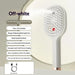 Electric Steam Hair Straightening Brush Water Spray Wet Dry Use USB-C Fast Charging Portable Hair Tool for Salon Travel Use