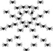 Halloween Fake Plastic Spiders, Halloween Spiders, Halloween Decorations Spiders, Small Realistic Spiders Black Fake Spiders, Halloween Small Spiders Prank Props, Halloween Joking Spiders Web Decor
