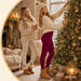 Fleece Lined Leggings Women High Waisted Tummy Control Workout Winter Thermal Warm Soft Yoga Pants