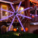 Halloween Decoration  Halloween Web LED Lighting Modes Halloween Festival Theme Decoration Prop 12Ft,For Halloween Decorations Indoor Outdoor Yard Garden Party 23.62In Spider Clearance