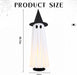 Halloween Decoration Indoor 46.5" Lighted Animated Floating Ghost