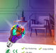 Stained Glass Light Bulbs E26 3.5W LED Edison Light Bulb A60 2 Pack