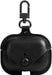 Genuine Leather Case Compatible with Airpods Pro Case 2Nd/1St Gen (2023/2022/2019),  Protective Cover for Apple Airpods Pro 2/Pro Wireless Charging Case with Keychain and Snap Lock Black