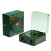 Retro Turntable Speaker Wireless Bluetooth-Compatible 5.0 Vinyl Record Player Stereo Sound with White Noise RGB Projection Lamp Effect