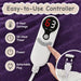 Electric Heated Blanket Full 72"X84" - Dark Purple, ETL Certified