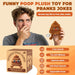 Funny Poop Plush Toy with 4 Fart Sounds - Fart Blaster Noise Maker - Realistic Fake Poop for Pranks, Jokes - Funny Gag Gift for Pets, Kids, Adults