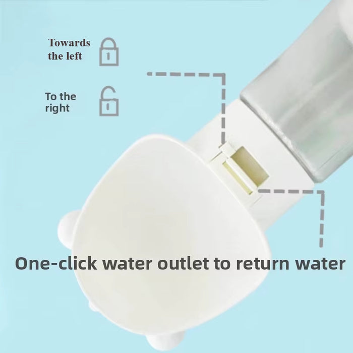 Portable Pet Dog Water Bottle for Small Large Dogs Travel Puppy Cat Drinking Bowl Outdoor Pet Water Dispenser Feeder Pet Product