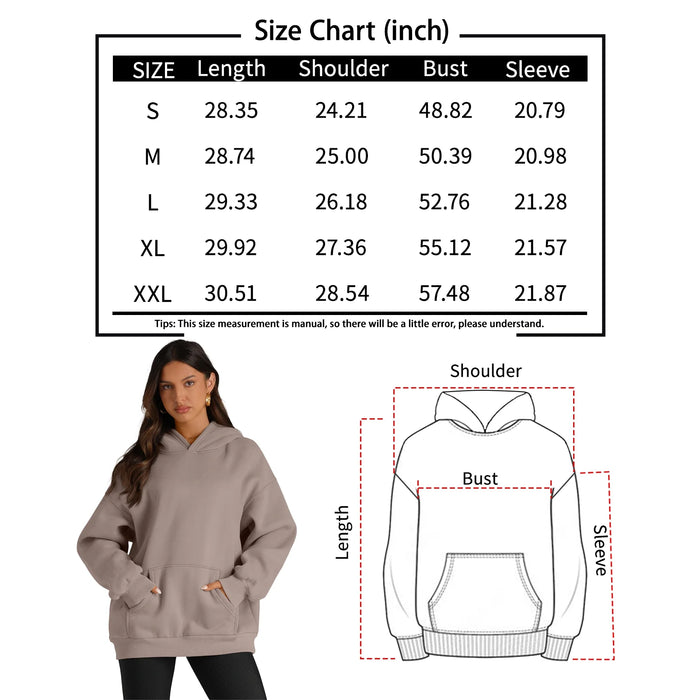 Oversized Hoodies for Women Fall Fashion Sweatshirts Pullover Womens Clothes with Pocket