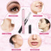 Electric Eyebrow Trimmer Women Face Razors Mini Shaver Battery Operated Small Facial Hair Remover with Comb Personal Epilator for Face Neck Fuzz Lips Body Arms Leg