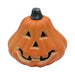 Pear Gourd Jack O Lantern Pumpkin, Halloween Jack O Lantern LED Light Orange Pumpkin Figurine for Fireplace Shelf Covered Porch Indoor Farmhouse Fall Home Decor