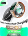 Qi2 3 in 1 Wireless Charging Station, 15W Fast Wireless Charger Stand for Iphone 16/15/14/13, Apple Watch, Airpods, Magnetic Foldable for Magsafe Charger for Multiple Devices (With 30W Adapter)