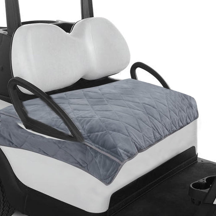 Golf Cart Seat Cover Towel Blanket, Warm Soft Plush 2-4 Passenger