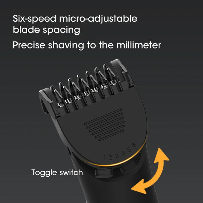 2025 New Men'S Electric Hair Clipper Removal Private Leg Pubic Groin Hair Trimmer Full Body Waterproof Trimmer Shaving Razor