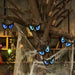 6.5Ft Outdoor Halloween Decorations 5 Pairs Glowing Eyes