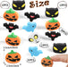 80Pcs Halloween Erasers,Pumpkin Ghost Skull Rubber Erasers for Halloween Trick or Treat Goodie Bag Filler