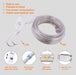 16Ft Blue Rope Light ETL Waterproof Outdoor