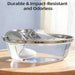 Cat and Dog Water Fountain Filters - Housing Replacement, Compatible with Stainless Steel Pet Water Fountains, Easy-Clean, Durable & Rust-Resistant (Fits L Filters)