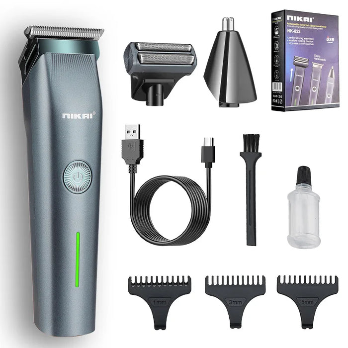 Body Hair & Pubic Hair Trimmer for Men & Women, Painless Electric Body & Bikini Shaver | Waterproof, Type-C Rechargeable Razor