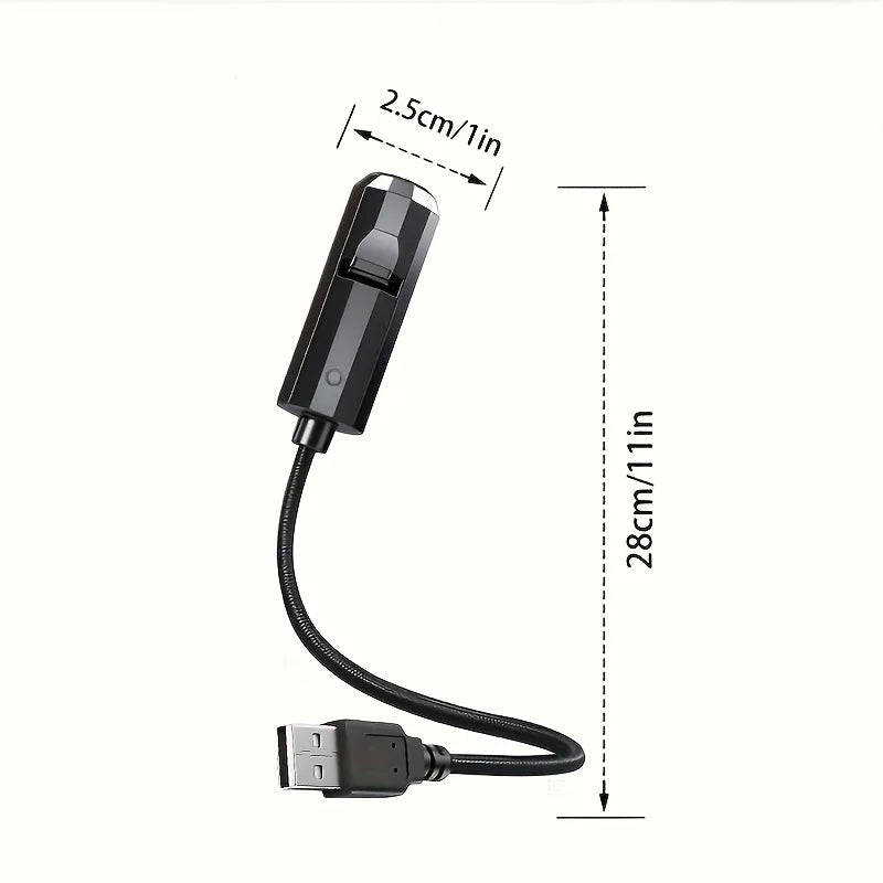 3/6Pcs Projection Patterns LED USB Projector Light Adjustable Whale Butterfly Jellyfish Starfish Night Light Festival Gift