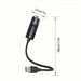 3/6Pcs Projection Patterns LED USB Projector Light Adjustable Whale Butterfly Jellyfish Starfish Night Light Festival Gift