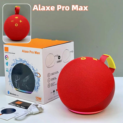 Alaxe Pro Max Bluetooth Speaker Echo Dot 5Th Outdoor Wireless Bluetooth Generation Medium RGB Speaker Home Subwoofer