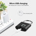 Fingerprint Lock Keyless USB Charging Smart Padlock Waterproof Door Lock 0.2Sec Unlock Portable Anti-Theft Padlock Zinc