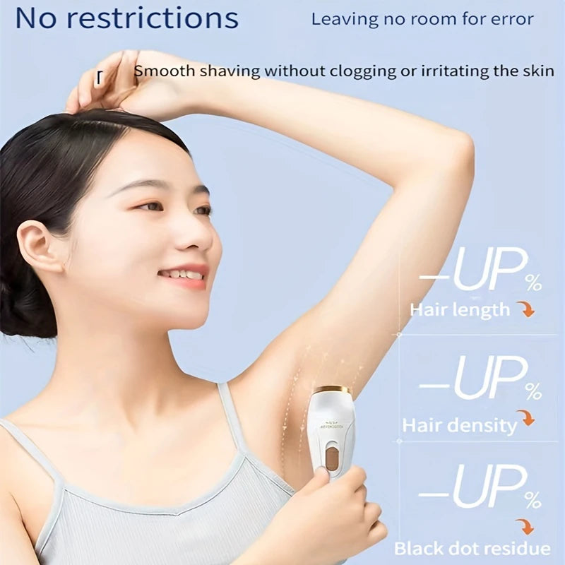 Electric Hair Trimmers for Women Waterproof Razor Painless Private Body Hair Removal Device Shaver Bikini Arm Leg Face Shaving