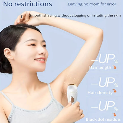 Electric Hair Trimmers for Women Waterproof Razor Painless Private Body Hair Removal Device Shaver Bikini Arm Leg Face Shaving