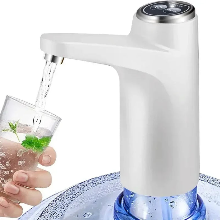 Portable 5-Gallon Water Dispenser with USB Charging-Automatic Electric Pump Suitable for Home, Office, and Outdoor Use
