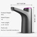 Portable 5-Gallon Water Dispenser with USB Charging-Automatic Electric Pump Suitable for Home, Office, and Outdoor Use