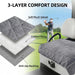 Golf Cart Seat Cover Towel Blanket, Warm Soft Plush 2-4 Passenger