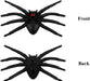 Halloween Fake Plastic Spiders, Halloween Spiders, Halloween Decorations Spiders, Small Realistic Spiders Black Fake Spiders, Halloween Small Spiders Prank Props, Halloween Joking Spiders Web Decor