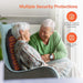 Back Massager with Heat, Vibration Massage Seat Cushion for Chair