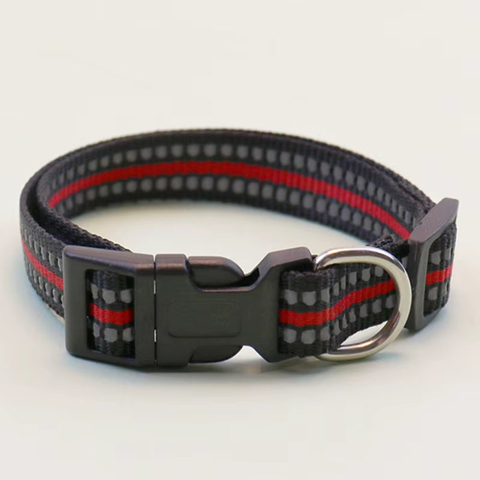 Dog Collar Reflective Collar for Dogs Walking Nylon Pet Collars Adjustable Dog Collars Waterproof Dogs Harness Chain Pet Product