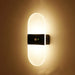 USB Rechargeable Wall Lights Home Indoor Motion Sensor Lighting Bedroom Bedside Lamp Corridor Stairway Decor Lights Wall Lamp