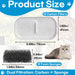 12+12 Pcs Cat Water Filters Replacement for 108Oz/3.2L & 67Oz/2L Fountains