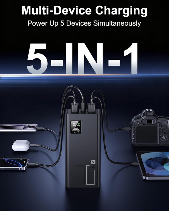 70000Mah Fast Charging Portable Charger Power Bank for Iphone
