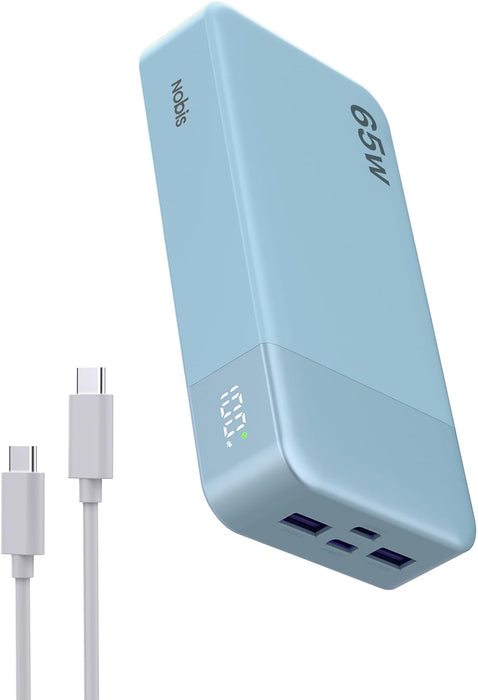 65W 20000Mah Portable Charger Power Bank Fast Charging