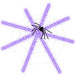 Halloween Decoration  Halloween Web LED Lighting Modes Halloween Festival Theme Decoration Prop 12Ft,For Halloween Decorations Indoor Outdoor Yard Garden Party 23.62In Spider Clearance